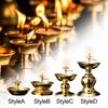 Ghee Lamp Holder Buddhist Supplies Tibetan for Bedroom Dining Table Party