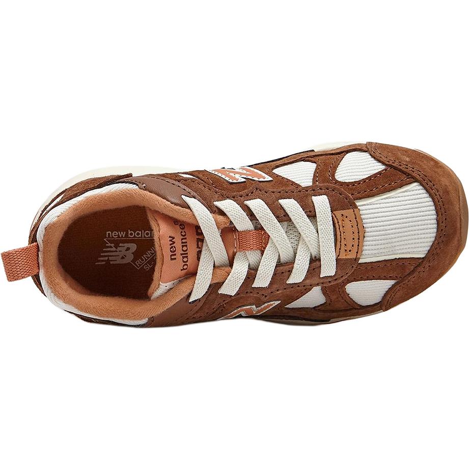 New Balance Abrasion Resistant Low top Kids' Running Shoes Brown Children Aged 3 7 Years Old PV878BSA