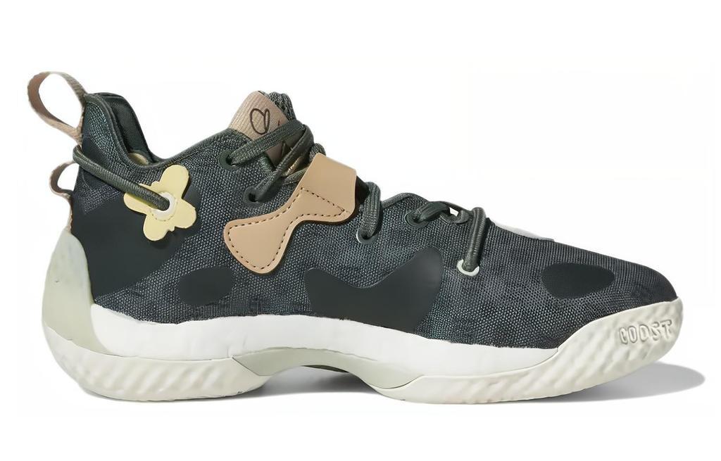 adidas Harden Vol.6 Slip Resistant, Abrasion Resistant, Breathable Low Top Performance Basketball Shoes Green Unisex GV7058