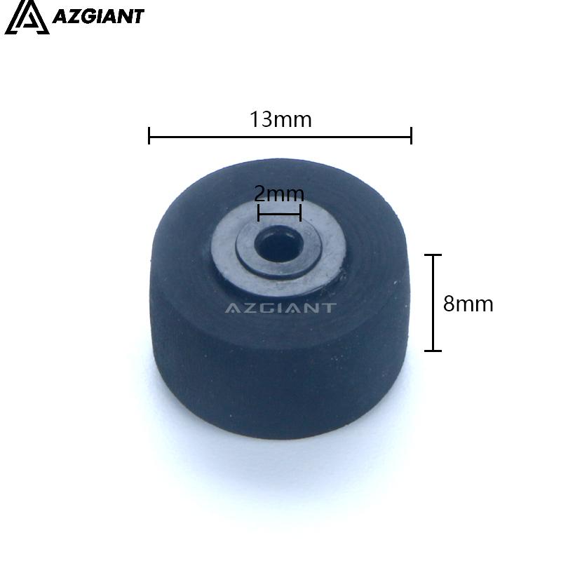 2 ks/šarže 13x8x2mm Kladka pro audio pásku na sedadle karty Kladka pásku pro magnetofon Kladkové kolo pro zesilovače Přítlačný váleček Paluba pro SONY K850ES TEAC