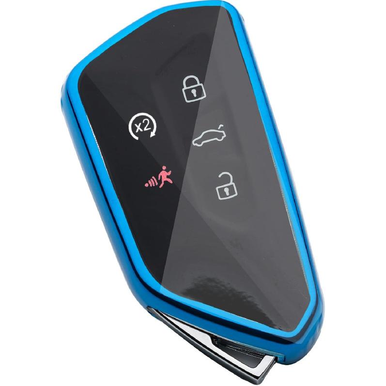 Key Fob Cover Fit for VW Atlas ID.4 ID.3 MK8 Golf GTI Seat Leon MK4 Skoda Octavia 2024 2025
