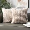 Plush Pillowcase Sofa Cushion Case Nordic Luxury Living Room Bay Window Pillow Cover Back Cushion Decor