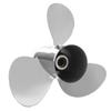 Marine Outboard Propeller 3 Blades 9 7 8in Diameter RH Rotation Replacement for YAMAHA Engines 20‑30HP