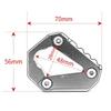 Side Stand Pad Side Stand Extension Foot Plate Pad Support