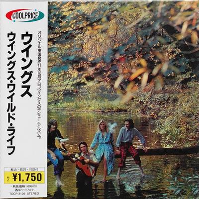 CD WINGS  Wings Wild Life TOCP3126 MPL 1995 Japan Rock Used