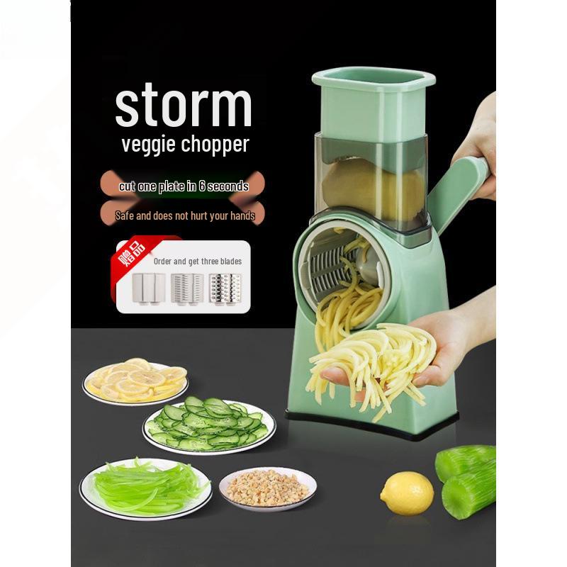 Storm Multifunctional Vegetable Chopper & Slicer: Julienne Peeler & Grater for Potatoes