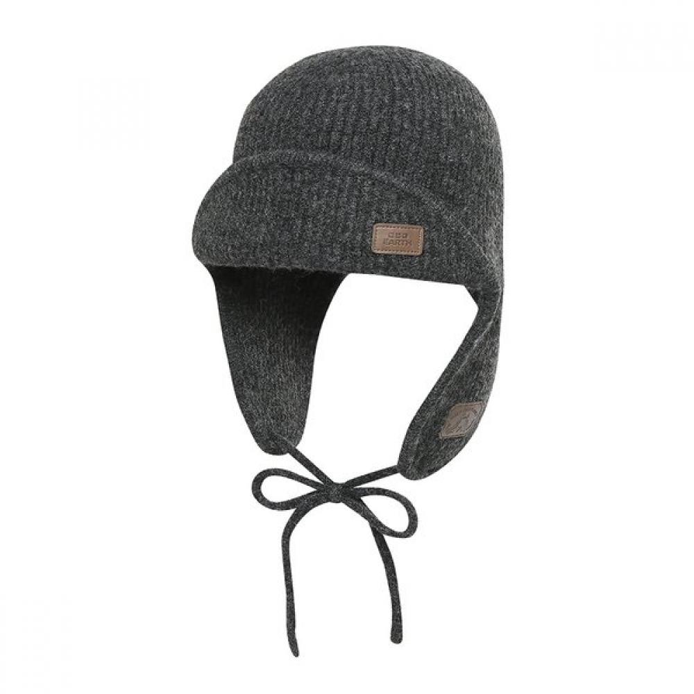 Шапка-ушанка BBC Earth Knit Темно-серая FRE