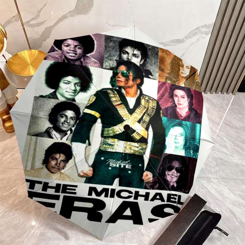 Der renommierte amerikanische Grammy-Gewinner Michael Jackson Regenschirm ist für alle Jahreszeiten geeignet, einschließlich Zuhause, Reisen und Outdoor-Aktivitäten Y5