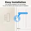Tuya Zigbee Door Sensor Window Contact Sensor Open Closed Detector Smart Home Alarm Security Protection Work with Smart Life