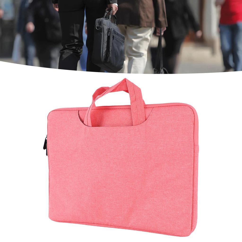 15.6 Inch Laptop Bag Stylish Lightweight Water Resistant Oxford Cloth Slim Computer Carry Case for Business Travel Home