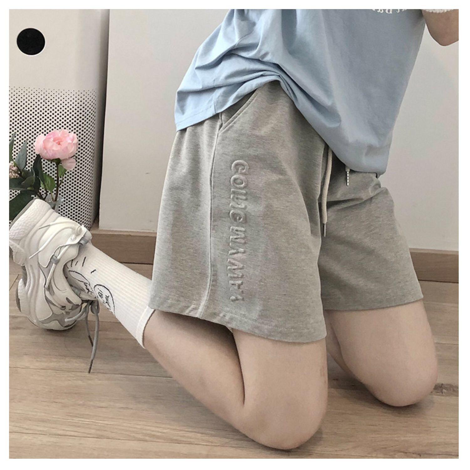 Модные стильные повседневные летние тонкие женские однотонные модные свободные корейские — фото 8