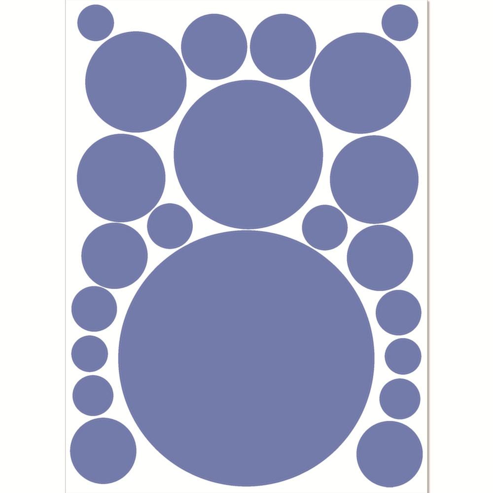 10PCS Wall Stickers for Bedroom Living Room, Polka Dot Wall Decals for Boys and Girls Bedroom Playroom Living Room Decor