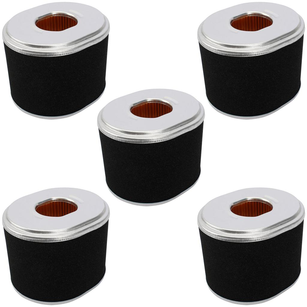 5Pcs Black Air Filter GX340 GX390 11HP 13HP 2107993 2893907 5252697 5281449 17210-ZE3-505 17210-ZE3-515 17210-ZE3-000 ZE3-010