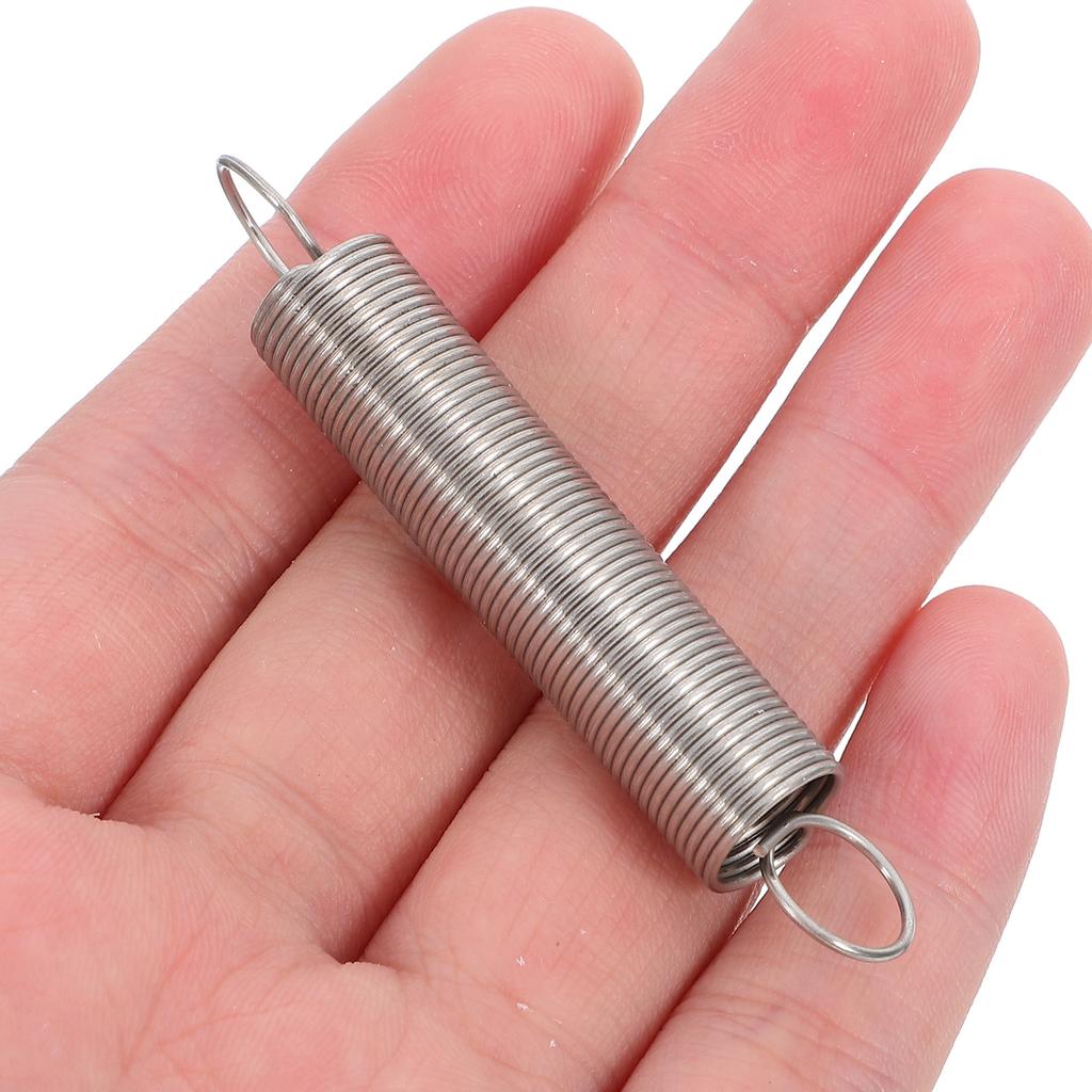 5pcs Stainless Steel Tension Spring Extension Spring With Hook Ends For Ev Brackets Ladder Feet Parking Stands Springs Kit