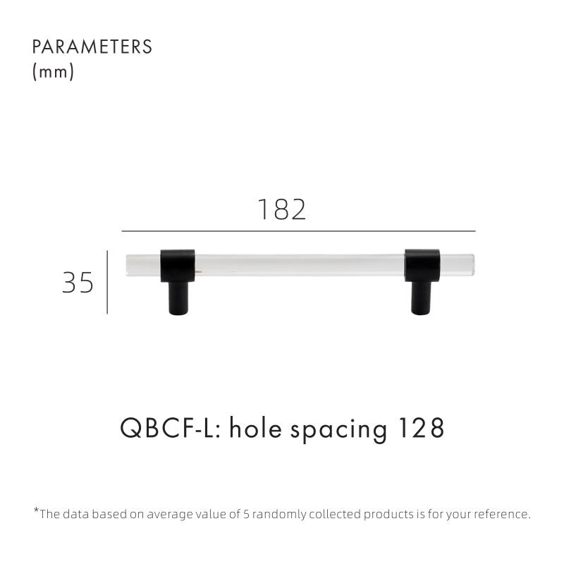 Dooroom Brass Acrylic Furniture Handles Modern Fashionable Long Pulls Cupboard Wardrobe Dresser Shoe Box Drawer Cabinet Knobs