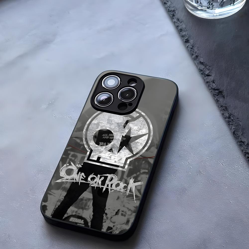 ONE OK ROCK Phone Case Tempered Glass For IPhone 17 13 14 16 12 15 11 Pro Max Plus Mini X XR SE2020 Coque