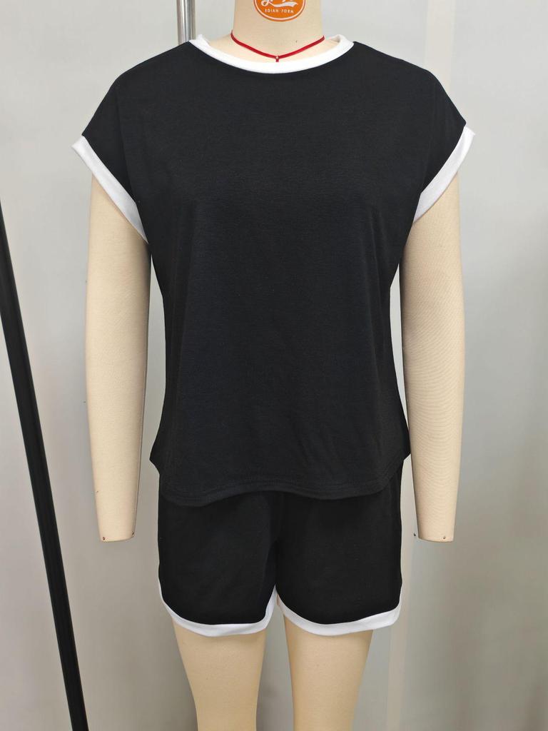 2026 Summer Women's European & American Casual Loose Pajama Set