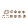 11Pcs Router Template Guide Set Kit Brass Bushing with Carrying Case for Woodworking Repair