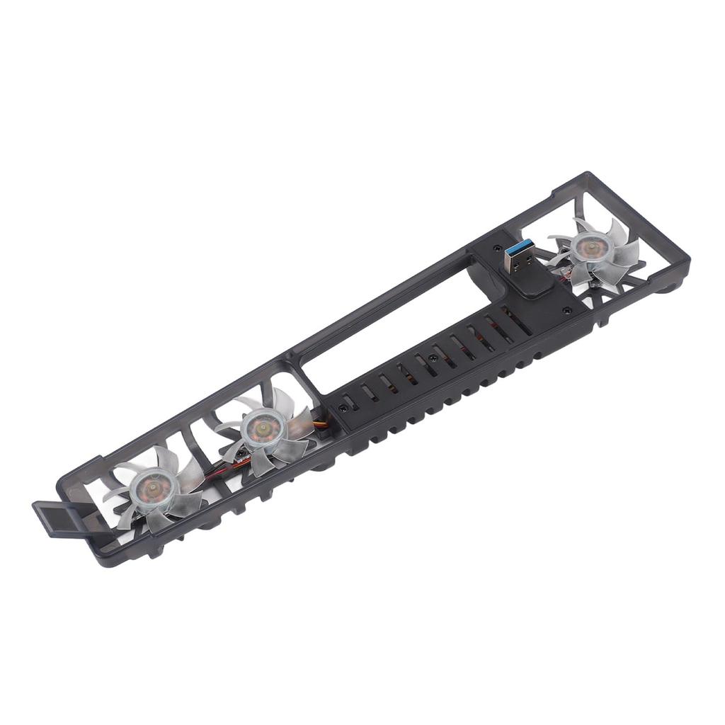 Game Console Cooling Fan RGB Light USB Cooling Fan Magnetic Multiple Fan Speed Game Console Cooler for PS5 Slim