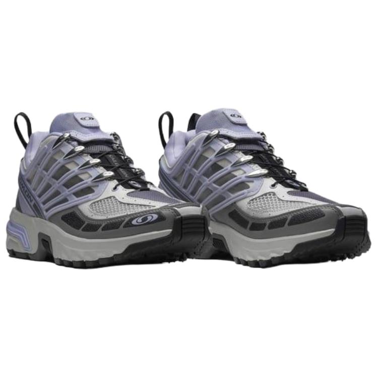 Salomon Acs Pro Soft Comfortable Support Breathable Low Top Casual Running Shoes Women sneaker Gray Purple 477368