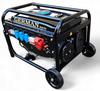GRUPPO ELETTROGENO A8 5,2kW RUOTE RAME corrente AVR+ STATORE IN RAME GERMAN