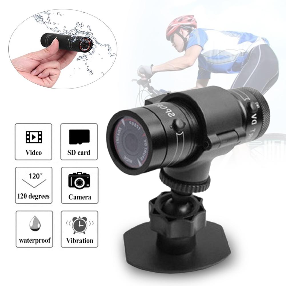 Motorcycle Camera Full HD 1080P Mini Sports DV Camera Bike Motorcycle Helmet Action DVR Video Cam Perfect For Outdoor Sports