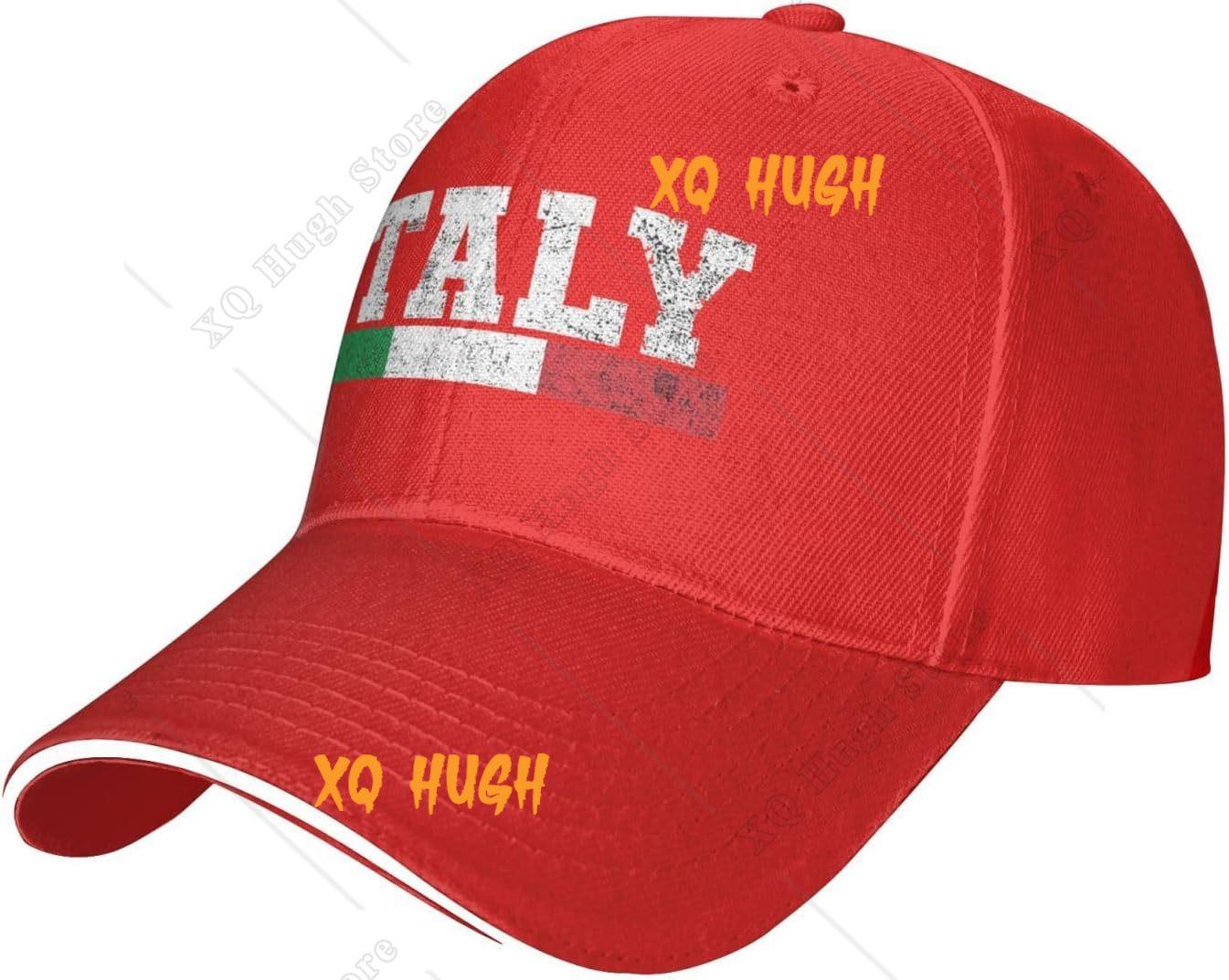 Флаг Италии Итальянская кепка-snapback Повседневные кепки-поло Регулируемая бейсболка Кепка с козырьком для женщин и мужчин One Size