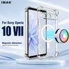 Magnetische Hülle für Sony Xperia 10 VII Anti-Gelb TPU Kameraschutz CA0003