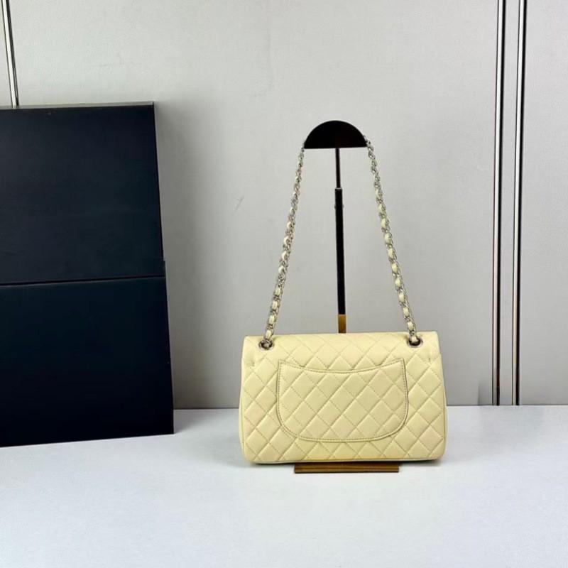 Přeshraniční   Styl CF25 Kosočtvercová řetízková kabelka Dámská móda Klasická ovčí kůže Jednoramenná přes rameno pod paží