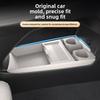 For Geely Starray EM-i for Galaxy Starship 7 2025 Center Console Storage Box 2-Layer Silicone Organizer Tray Car Accessories