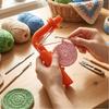 3-in-1 Crochet Crochet Holder Plastic Crochet Assistant Tool Hook Grip  DIY Craft Projects