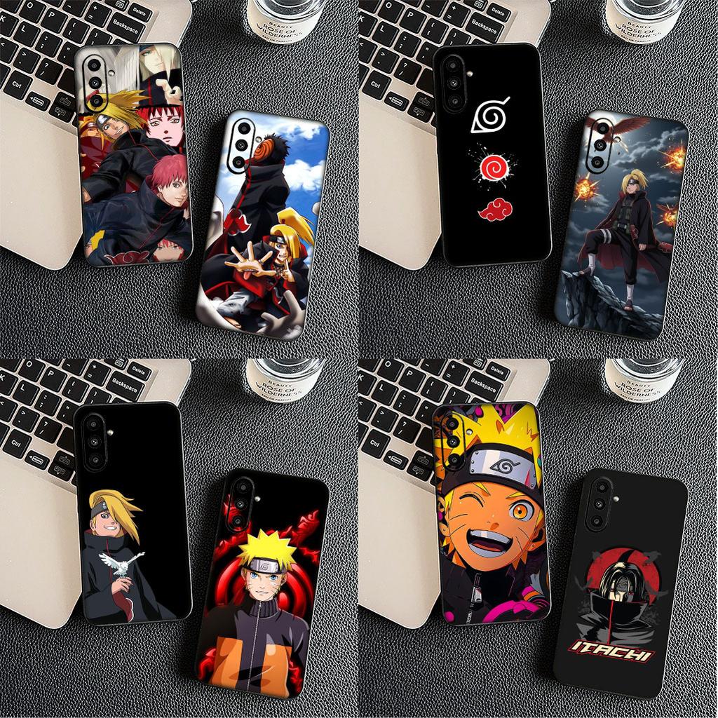 Cover for Samsung Galaxy S25 S24 S23 Fe Ultra Plus S7 Edge A05 A06 A16 A15 A35 Phone Case Akatsuki Deidara Narutos Itachi Uchiha