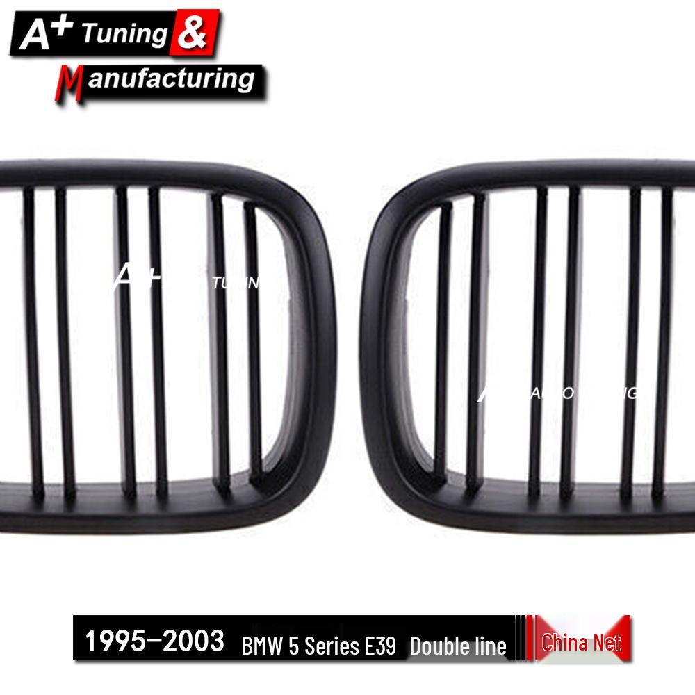 BMW 5er E39 Mattschwarz Doppellinien-Kühlergrill (1995–2003)