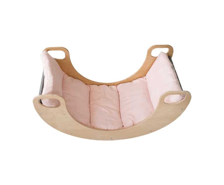 Rocking blanket Moon pink