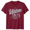 Vintage 1975 Limited Edition 51st Birthday Unisexs TShirt