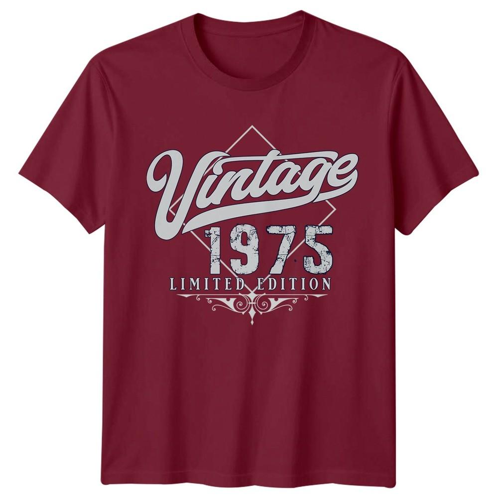 Vintage 1975 Limited Edition 51st Birthday Unisexs TShirt