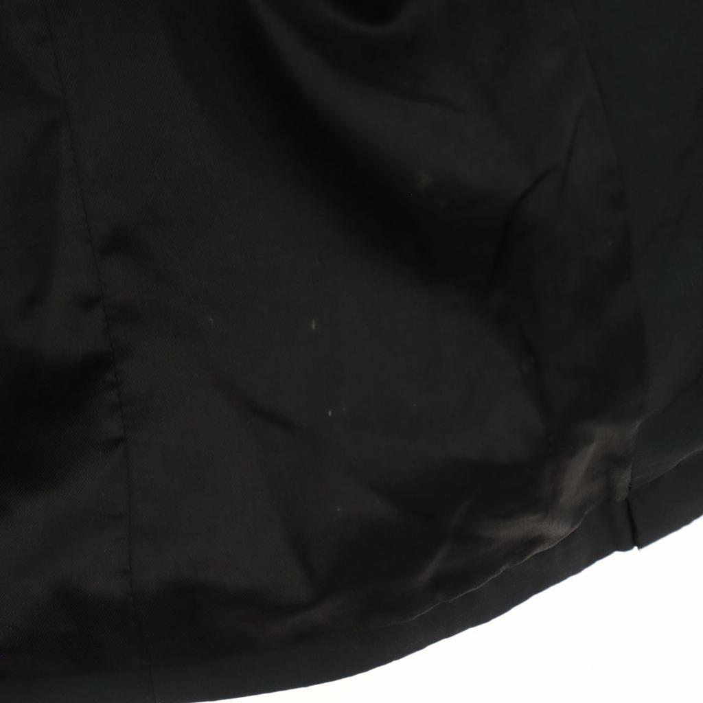 MAX&CO Made In Italy Long Sleeve Full Zip Up Coat 34 Black Women Used