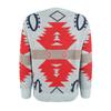 QICED Contrast Color Women's Knitwear Autumn Winter Christmas Long Sleeve Sweater Women