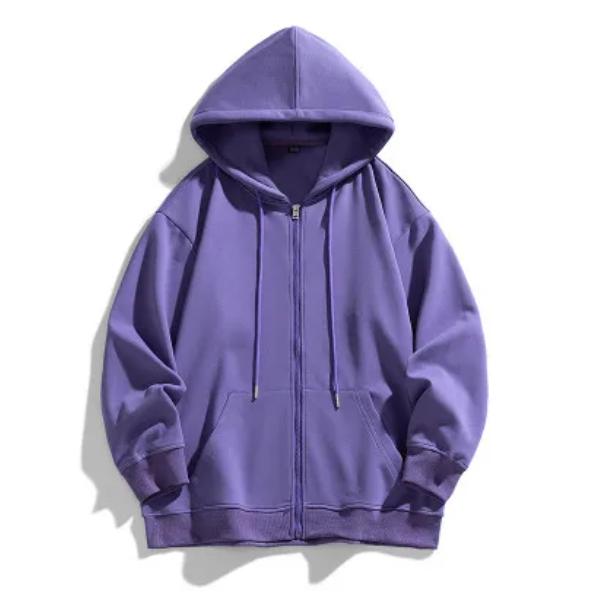 Cardigan Sweater Men's Spring and Autumn Jacket Men's Clothes Hooded Sweater