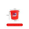 ZISIZ Heavy-Duty Plastic Storage Bucket with Lid