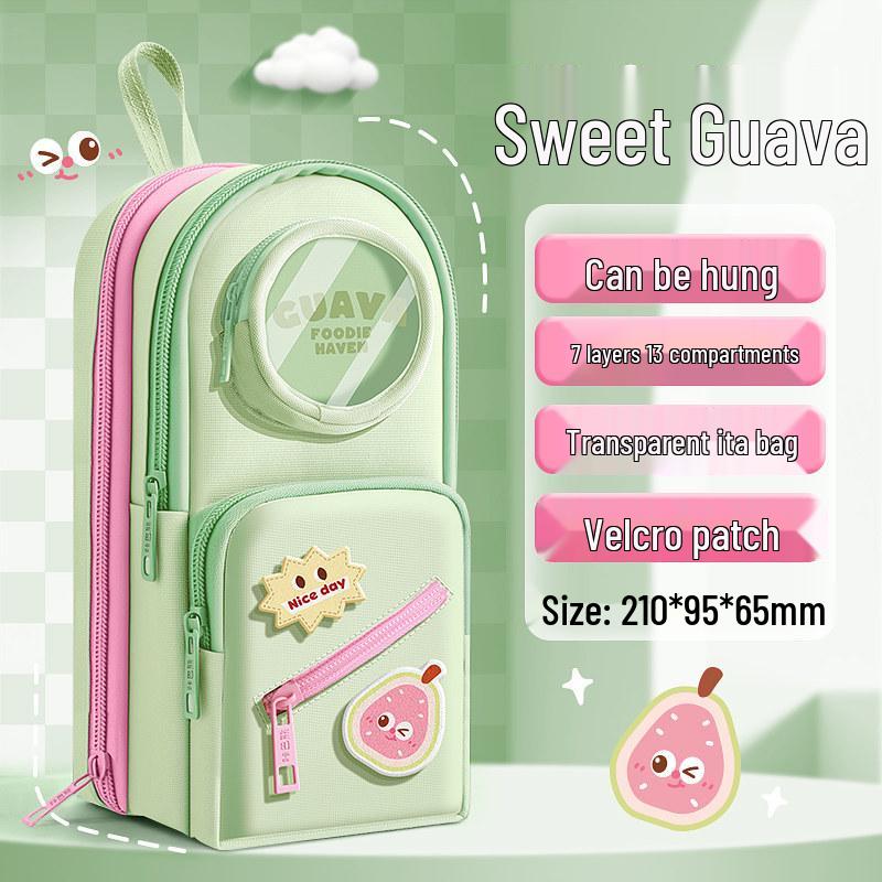 2026 Trendy Large Capacity Multifunctional Pencil Case for Girls and Students