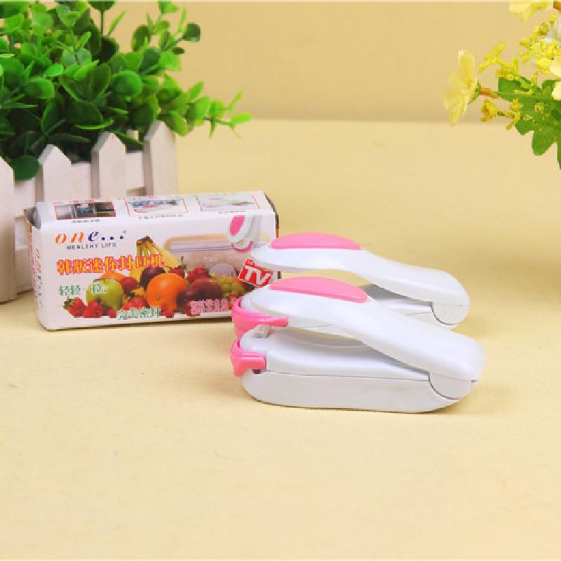 Portable Mini Bag Sealer Food Plastic Sealing Machine Home Small Hand Pressure Heat Sealer