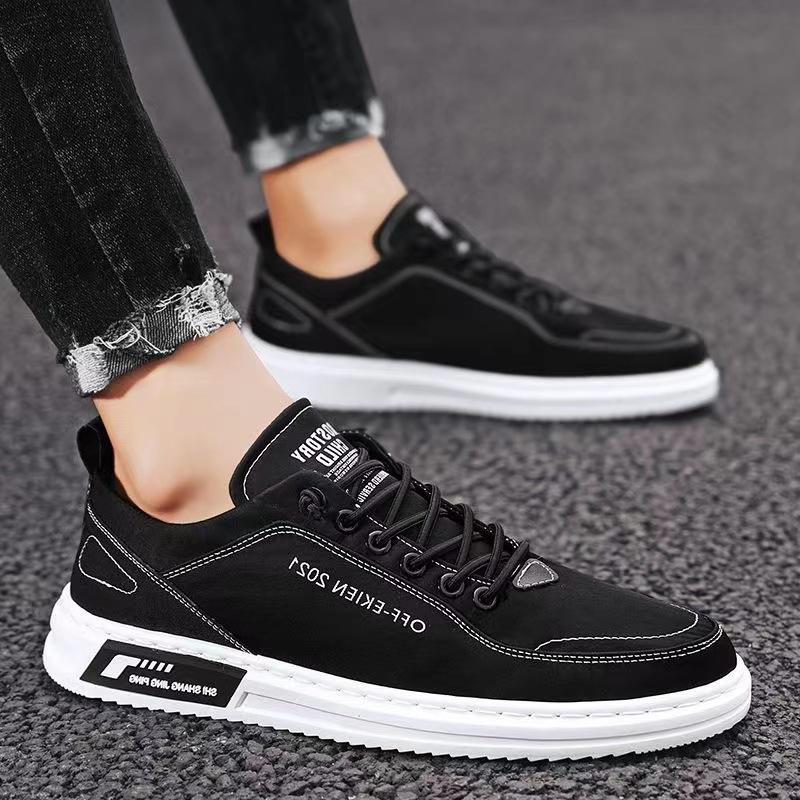 Märkeskvalitet Herrskor Andningsbara Herrskor Casual Trendiga Allmatch Slip-on Is-silke Herrloafers 2024 Hot Zapatillas De Hombre