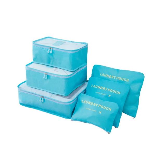 Travel Storage Bag Six Piece Set Luggage,Clothing Sorting Bag,Business Travel Clothes,Shoes,Underwear Packaging Storage Bag