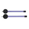 2PCS Drum Brushes High Carbon Steel Wire Brush Retractable Drumstick Brush Set for Percussion
