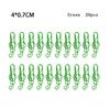 20PCS/Set Durable Music Shape Paper Clips Music Note Music Note Shaped Paper Clip  Books
