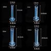 4Pcs Measuring Cups Sufficient Laboratory Gauge Professional Tools Trial Tube Transparent Sturdy Cylinder For Measurement Usage