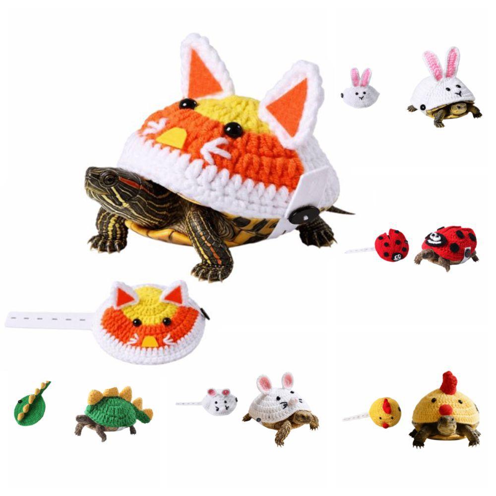 cartoon Knitted Turtle Clothes Lightweight Tortoise Accessory Brazilian Turtles
