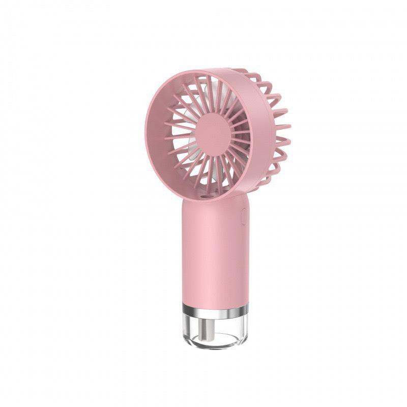 Humidifying Water Replenishing Handheld Spray Fan Fast Charging Convenient Desktop Usb Charging Mini Handheld Fan