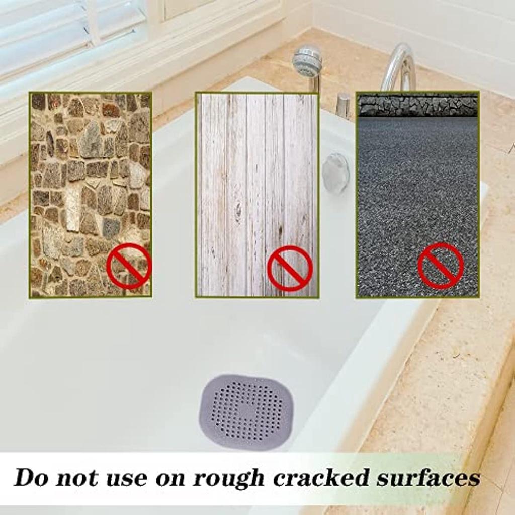 2 Pcs Silicone Drain Protection Kitchen Sink Filter with Suction Cup Bath Drain Cover Filter Kitchen and Bathroom Filter Filter